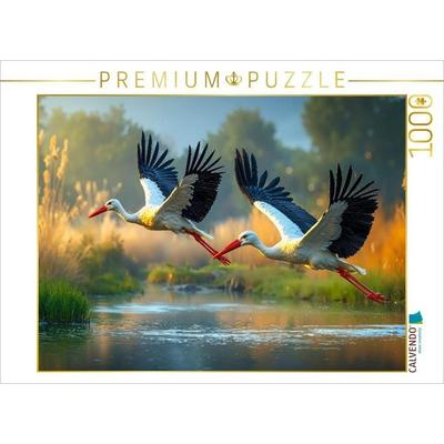 CALVENDO Puzzle Stille Poesie des Fluges | 1000 Teile Lege-Größe 64x48cm Foto-Puzzle für glückliche Stunden, Sonstige von , Calvendo Puzzle
