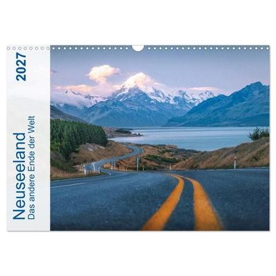 Neuseeland - Das andere Ende der Welt (Wandkalender 2027 DIN A3 quer), CALVENDO Monatskalender