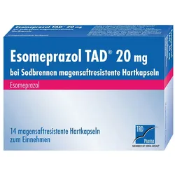 Esomeprazol TAD 20 mg 14 St