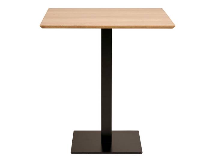 Mid.you Bistrotisch, Eiche Bianco, Holz, quadratisch, eckig, 70x75x70 cm, Esszimmer, Tische, Esstische, Esstische quadratisch