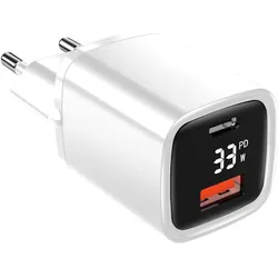 Eaxus 3er-Set USB-Ladegerät, Dual Port, für USB-C und USB-A, 100-240 V, 0,7 A (33 W, 2 Ports), USB Ladegerät