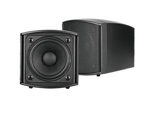 Omnitronic OD-2 Wandlautsprecher 30W Schwarz 1 Paar