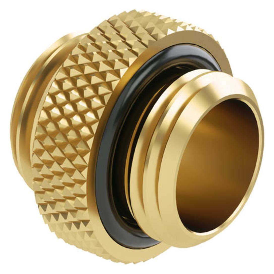 Barrow Adapter gerade G1/4 Zoll AG auf G1/4 Zoll AG, 5mm - gold (TB2D-MINI01 go)