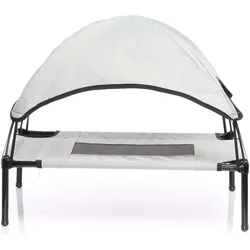 Wiltec Hundeliege Grau 122x91x16cm bis 50kg Relaxliege Hundebett Katzenliege Haustie (Hund), Hundebett + Katzenbett