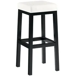 CLP Barhocker Taylor B85 Kunstleder   Farbe: weiß, Material: Kunstleder