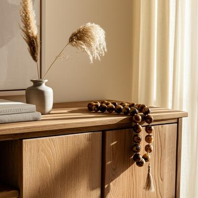 Sagebrook Home "Decorative Resin Beaded Garland - 40"""
