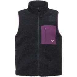 Roxy BOUNDLESS Fleeceweste Damen | Gr. M | schwarz - schwarz