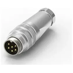 RS PRO M16 DIN-Steckverbinder Gerade 6-polig, 250 V / 5A IP67, Lötanschluss Kabelmontage, Elektronikkabel + Stecker