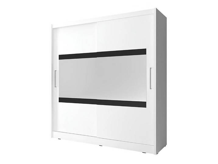 Xlmoebel Kleiderschrank MAJA IV Kleiderschrank in modernem Design mit Stauraum (Kleiderschrank MAJA IV 200) Hergestellt in Europa