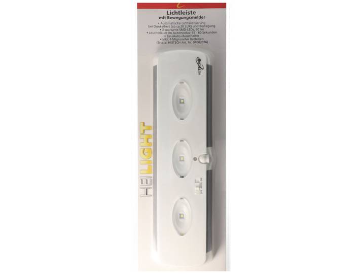 LED Lichtbalk met Bewegingssensor - 3x SMD LEDs - Automatische Activering - Wit