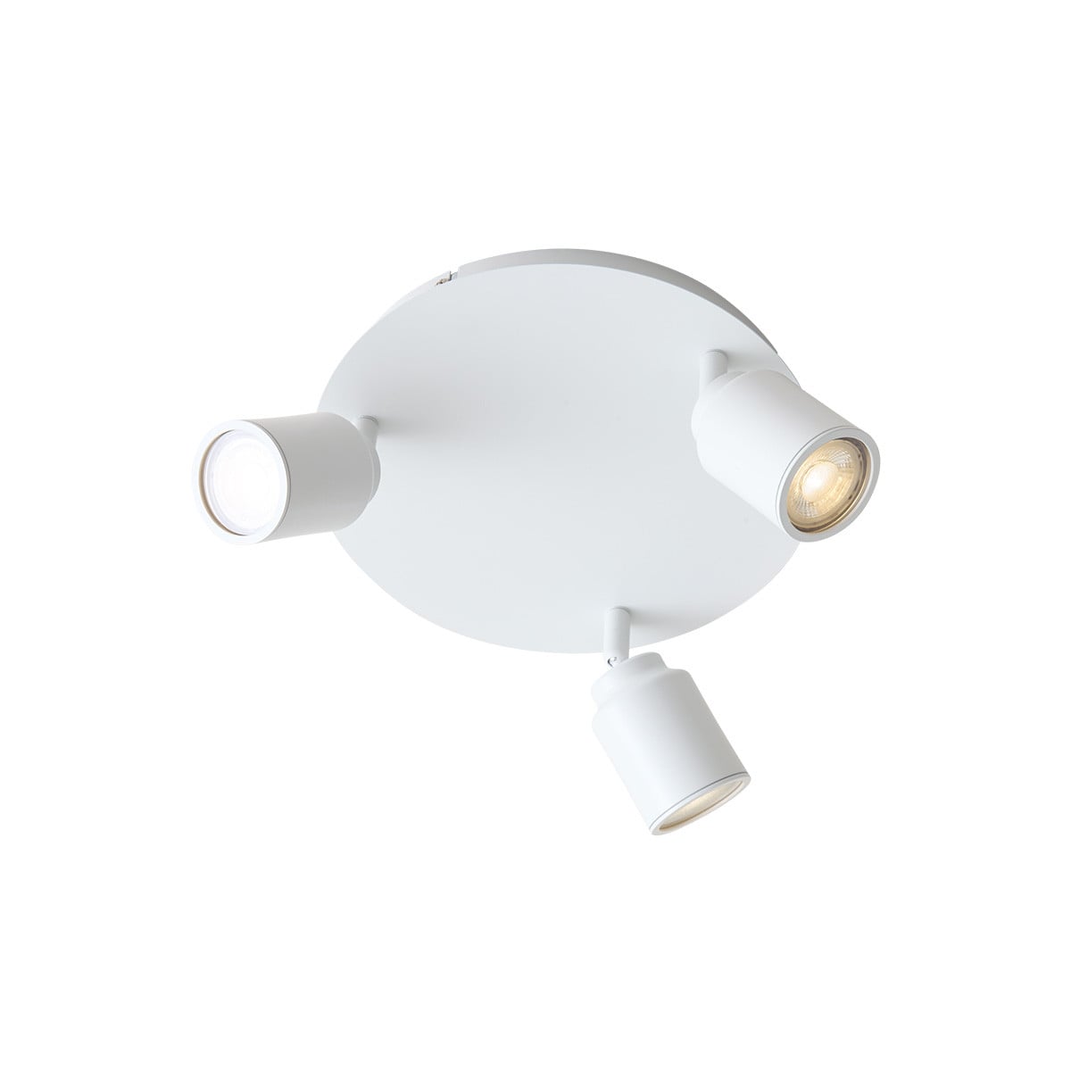 Qazqa Moderne badkamer spot wit 3-lichts LED IP44