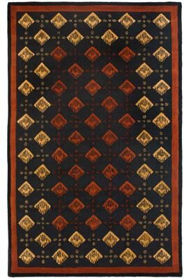 SAFAVIEH Handmade Soho Diamonds N.Z. Wool Rug