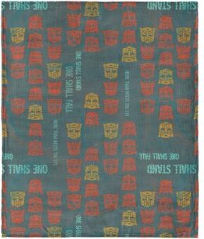 Hasbro Transformers One Shall Stand, One Shall Fall Silk Touch Throw Blanket 40X50 Inches by THE NORTHWEST GROUP in Red (Size OS)