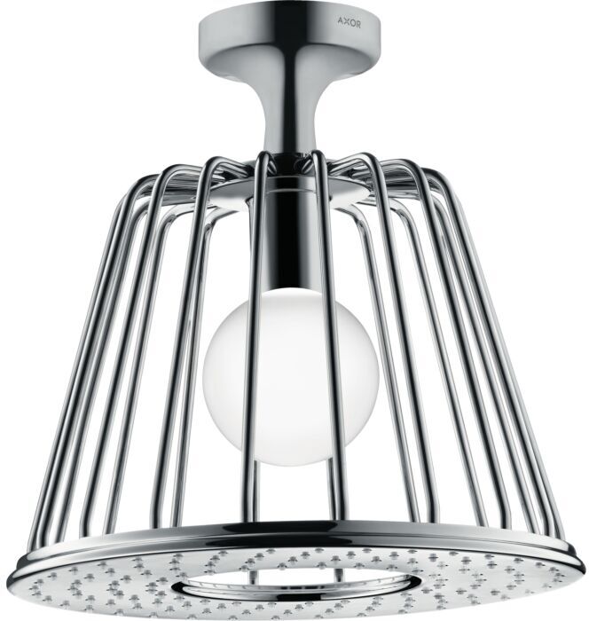Hansgrohe Kopfbrause Axor LampShower 26032000 1jet, mit Deckenanschluss designed by Nendo