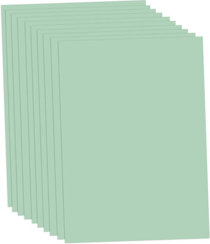 Fotokarton, eukalyptus, 50 x 70 cm, 10 Blatt