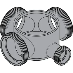 Hansgrohe Service Set Pharo Whirlpool für Kreuzstueck, 96389000 96389000