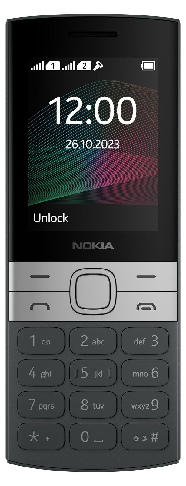 Nokia 150 2G (2023) Dual-SIM-Handy zwart