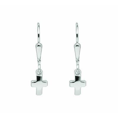 Paar Ohrhänger ADELIA´S "Ohrhänger Ohrringe 925 Silber", silber, Ohrringe, Damen, Damen, Silber 925 (Sterlingsilber), Silberohrringe