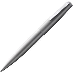 Lamy Tintenroller 2000, 302-silver, Gehäuse silber, 0,6mm, Schreibfarbe schwarz