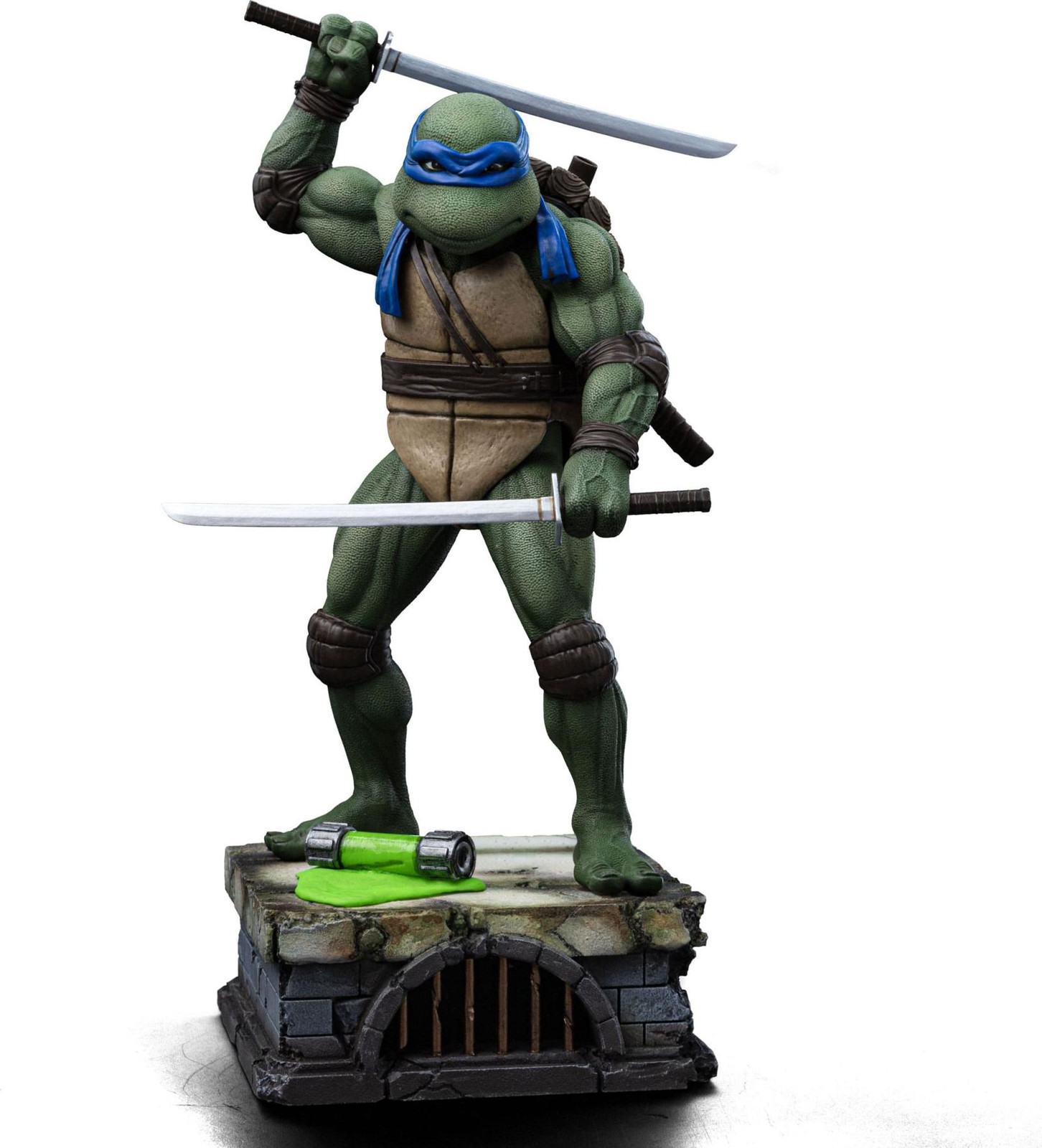 Iron Studios Teenage Mutant Ninja Turtles Art Scale Figuur 1/10 Leonardo, 21 cm