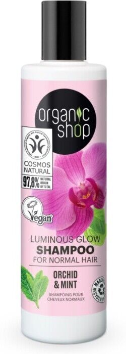 Organic Shop Orchid-Mint Shampoo All Hair Types 280 ml