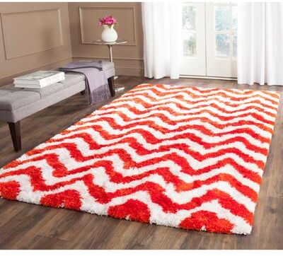 SAFAVIEH Handmade Barcelona Shag Audra Polyester Rug