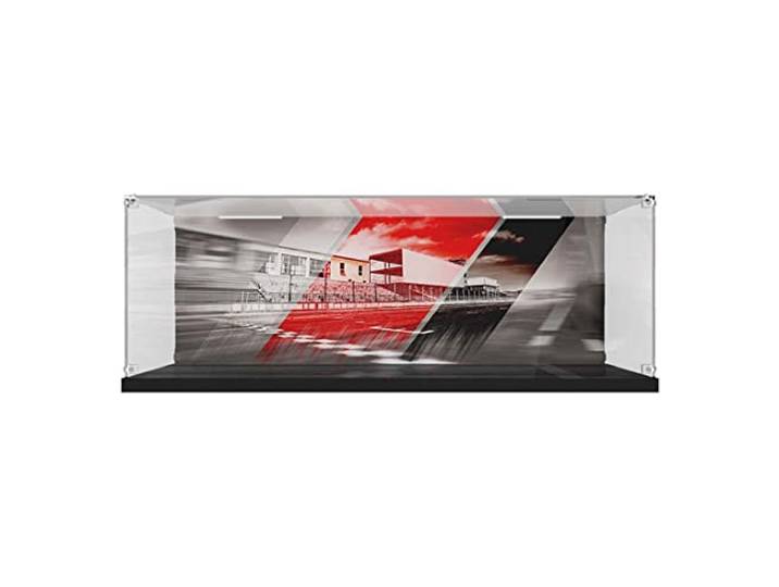 TopBrixx Vitrine für Lego Technik Porsche 911 RSR 42096, Acryl Schaukasten für Lego 42096(Nicht Enthalten Lego Modell)
