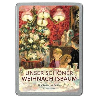Unser schöner Weihnachtsbaum Postkarten VE 20, Karte von , PAPER MOON Grand Galleries GmbH