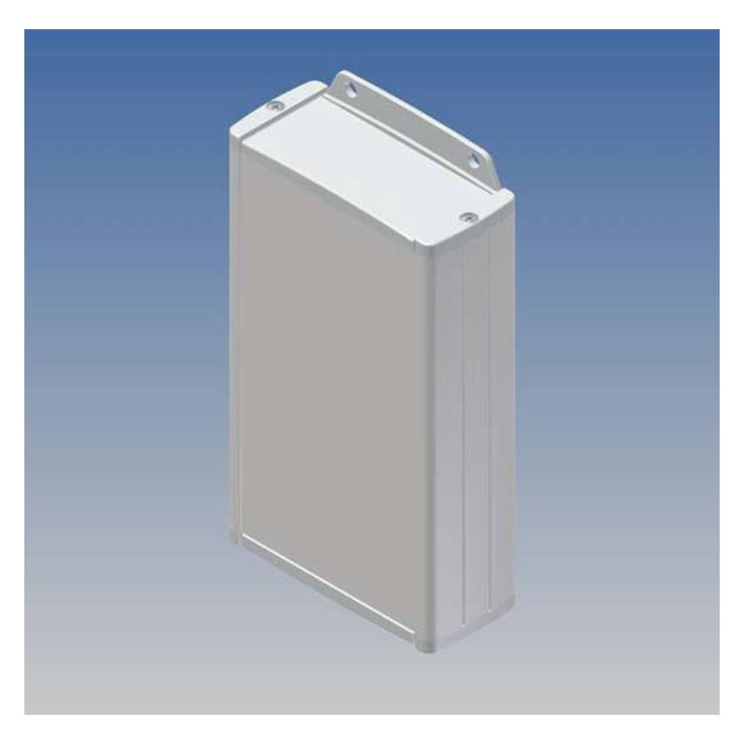 Teko Alu-case with ABS flanged end panels (Gehäuse) (TEKAL 22-E.30)