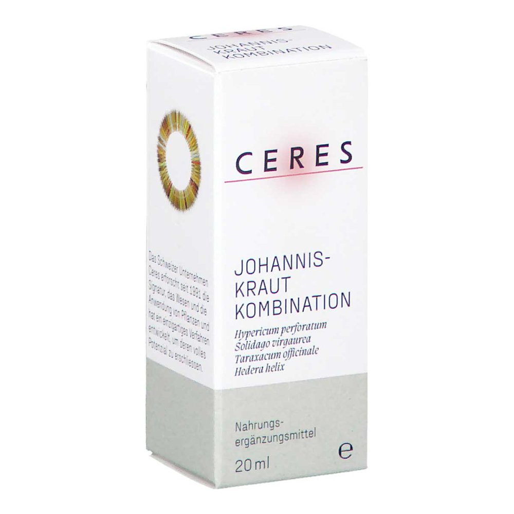CERES Heilmittel GmbH Ceres Johanniskraut Hypericum Kombination Tropfen 19237584