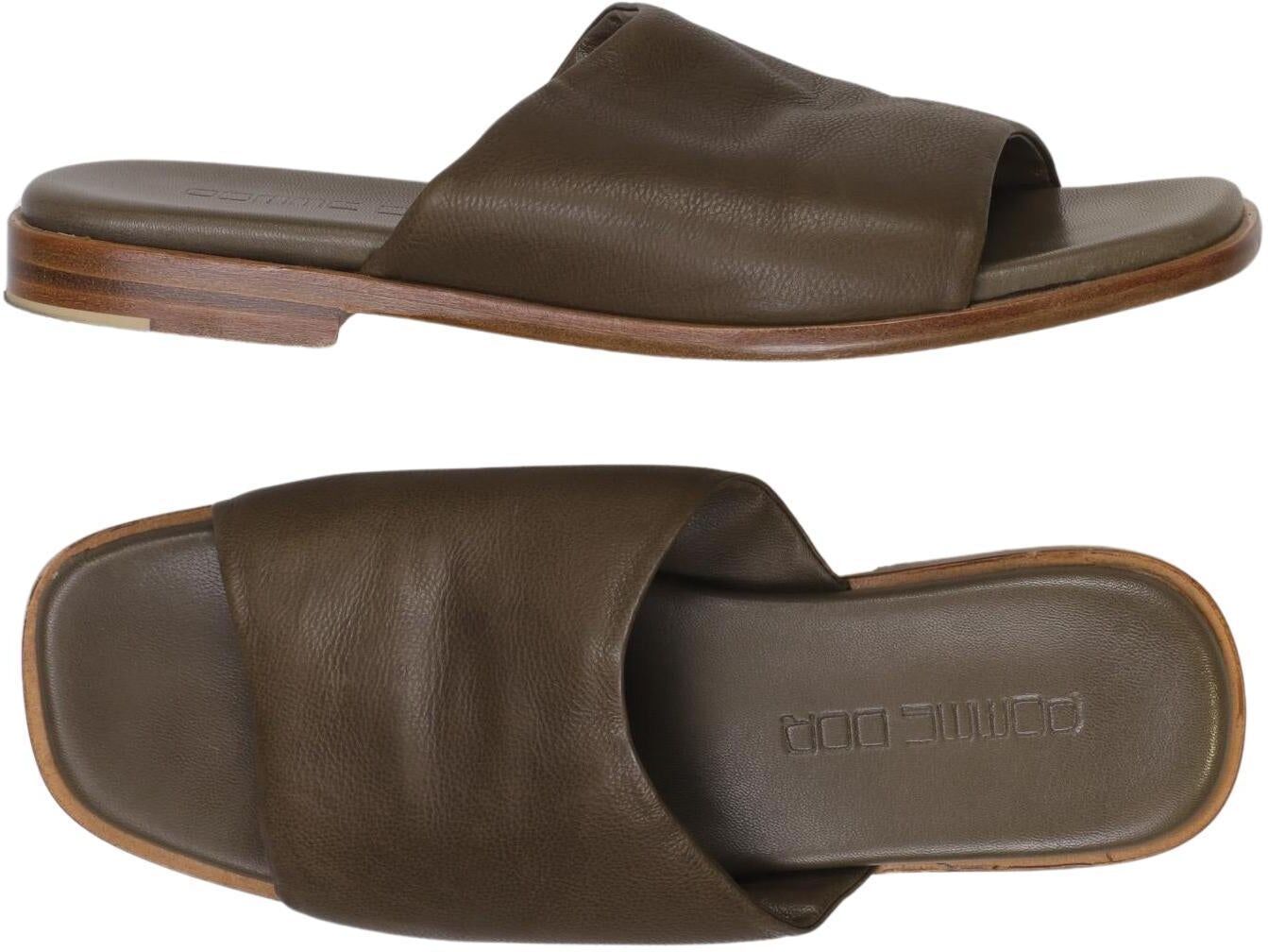 Pomme DOR Damen Sandalen, Braun, Gr. EU 37, Leder - Second Hand