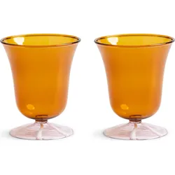Eve Wassergläser 200 ml, bernsteinfarben, 2 St.