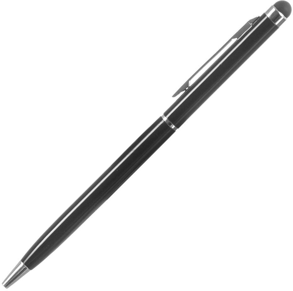 Hurtel Stylus Touch Pen m. Kuglepen - Sort