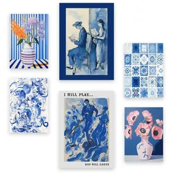 POSTER Set Mit 6 Erfolgreiche Gemälde In Vielseitiger Stil A3 & A4 Rahmenlos