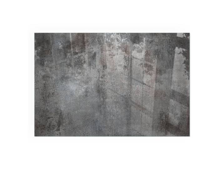 Tulup Kaminbodenplatte 120x80 cm - Rohe Oberflächenstruktur, Grau, Glas, Rechteckig, 120x80x0.4 cm, Elektrogeräte, Heizgeräte, Elektrokamine