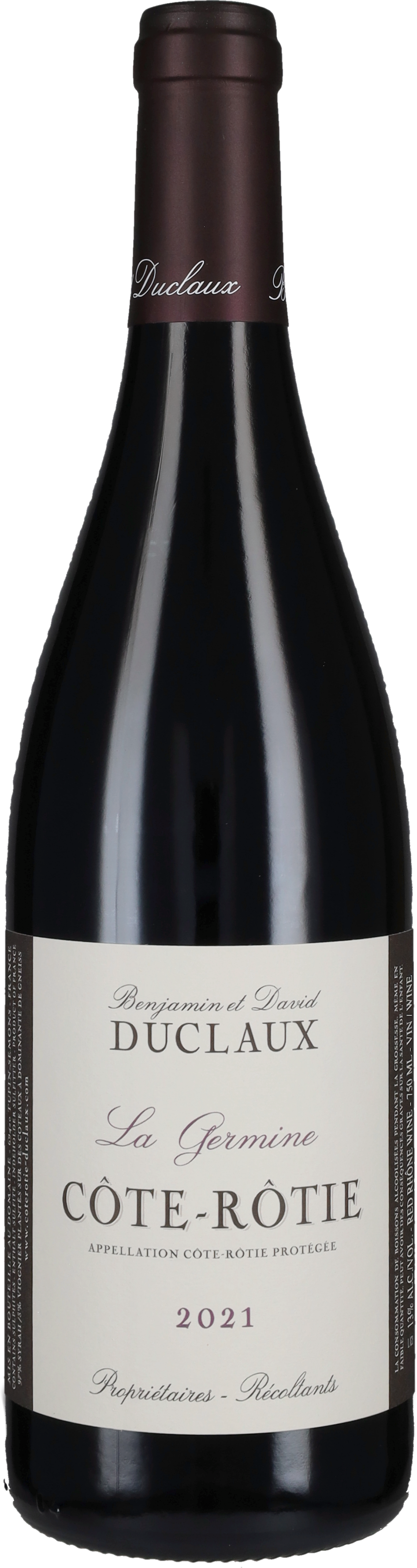 Cote Rotie 'Germine' Duclaux 2021