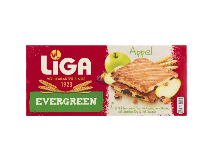 LIGA Evergreen appelkoekjes 250 g