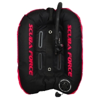 Scuba Force - Black Devil Wing 32 lbs - Farbe: Black Red