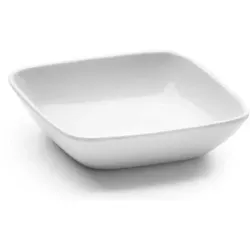 LACOR Feinkosttablett CLASSIC aus weißem Melamin für Präsentationen 10x10 cm 63610