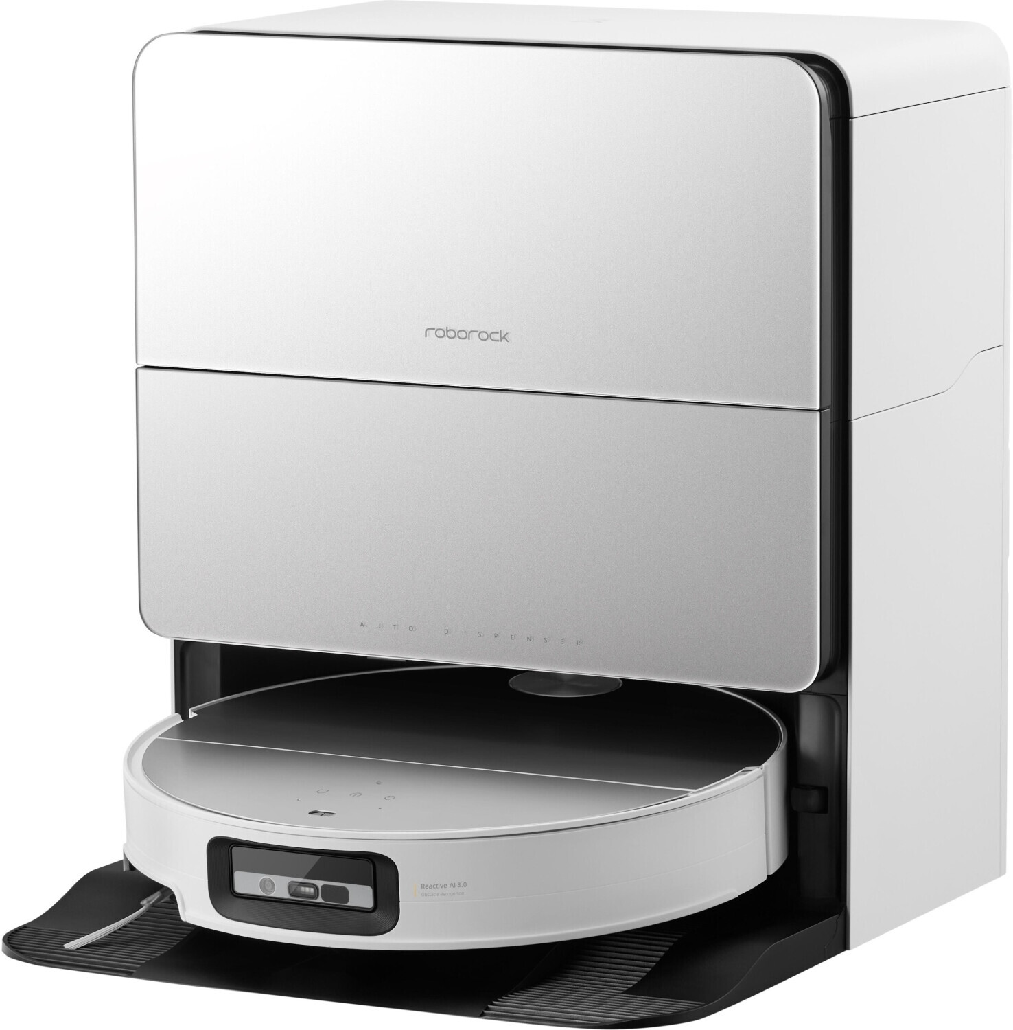 Roborock Saros 10, Kombi, Weiß, Rund, Staubbeutel, 0,27 l, 64 dB