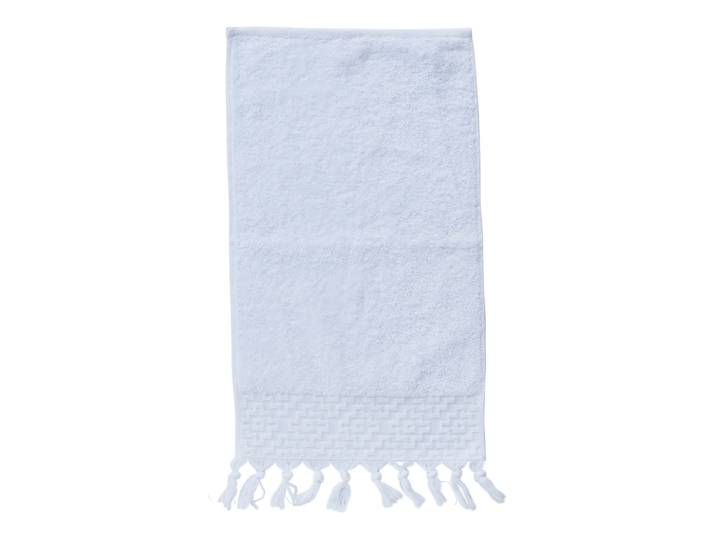 Serviette invitée Provence Bohème 30 x 50cm Blanc/Blanc