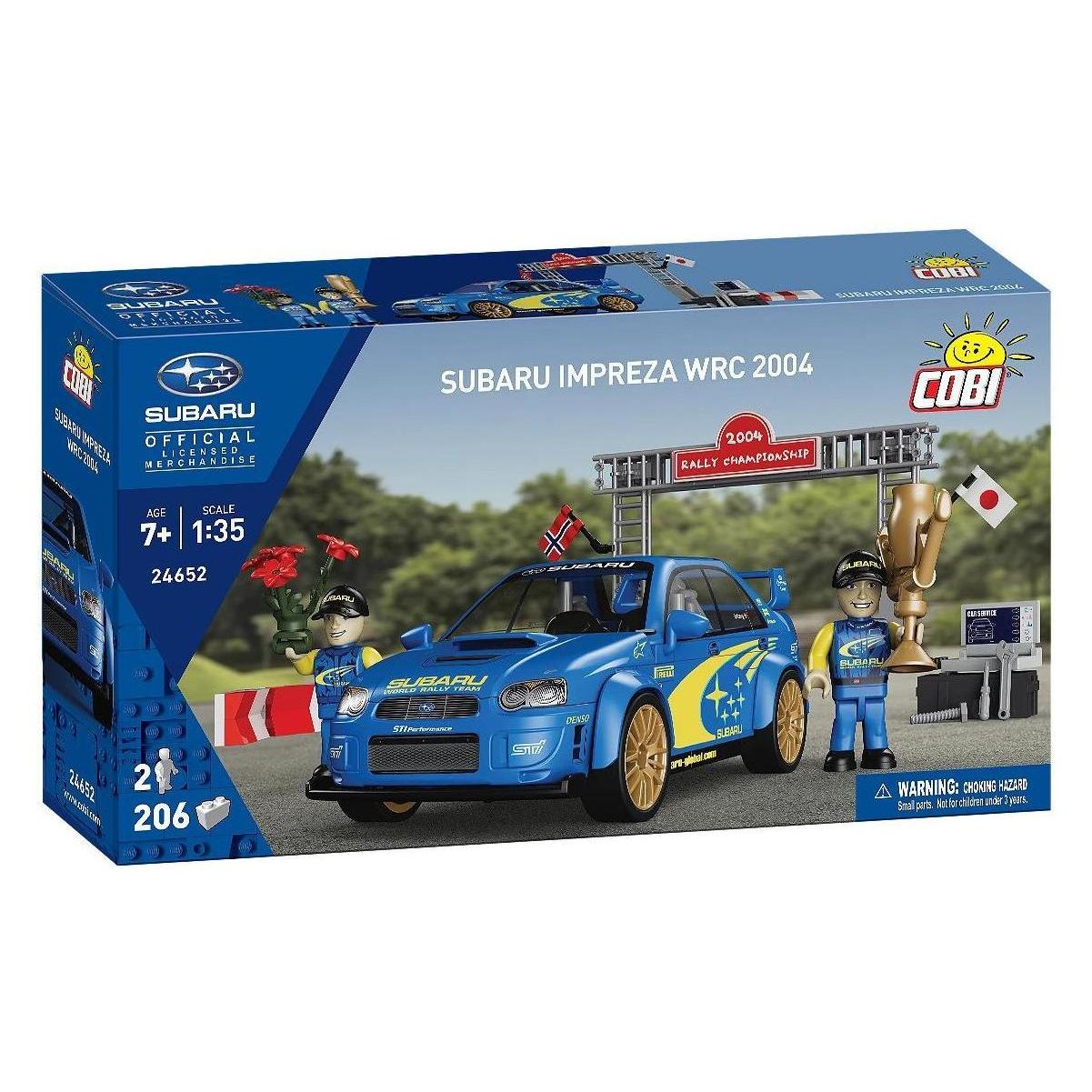 Cobi 212 PCS SUBARU /24652/ IMPREZA WRC 2004 (COBI-24652)