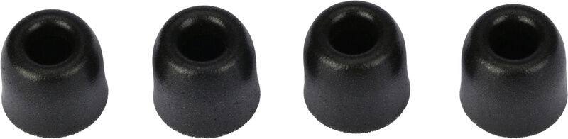 XVive Memory Foam Ear Tips L BLK 4 nero