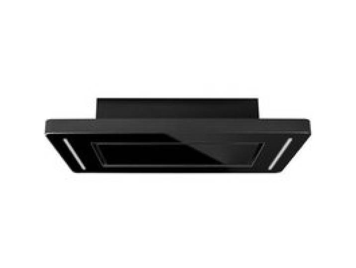 Gurari Hotte encastrable plafond 90 cm GCH 790 BL Design exclusif Hotte aspirante Premium Noir Hotte de Cuisine 850 m³/h