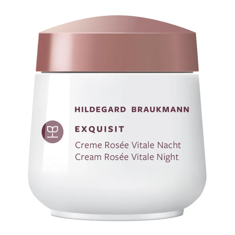Hildegard Braukmann Exquisit, Creme Rose Vitale Nacht, 50ml 5972
