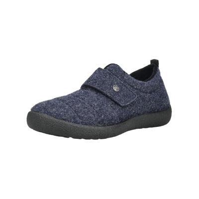 Hausschuh ROHDE "Rohde Hausschuhe Filz", Damen, Gr. 39, blau (ocean), Filz, Schuhe Hausschuh