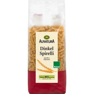 Alnatura Nudeln Dinkel Spirelli, BIO, Hartweizen, 500g