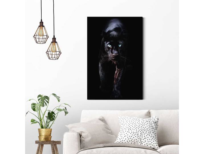 Deco-Panel REINDERS Schwarzer Panther , schwarz (farbe bild(er): schwarz), B:60cm H:90cm, Hartfaserplatte, MDF, Bilder, Deco-Panel