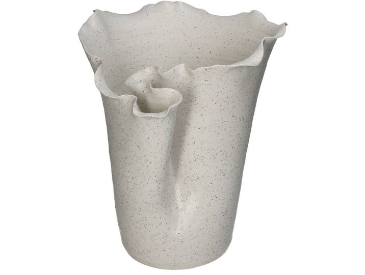 Vase Weiss 26x28x29cm - Material: Porzellan - 131