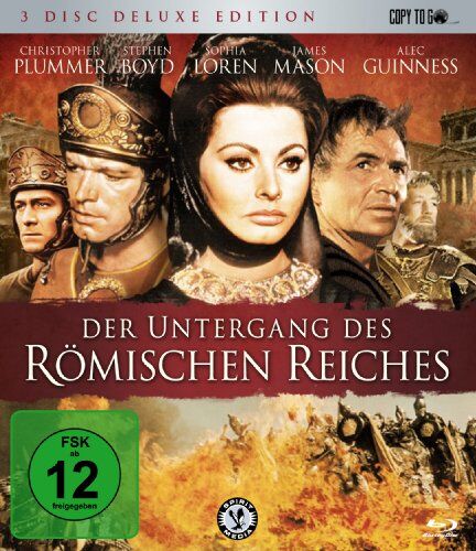 Anthony Mann - Der Untergang des Römischen Reiches [Blu-ray] [Deluxe Edition] - Preis vom 10.10.2026 11:48:34 h